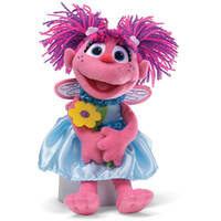 Sesame Street Abby Cadabby Holding a Flower Plush Toy 24cm