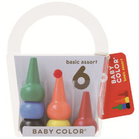 AOZORA Baby Colour Crayons (pack of 6)