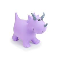 Happy Hopperz - Purple Triceratops