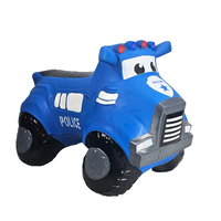 Happy Hopperz - Blue Police Truck