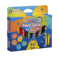 Little Brian Paint Sticks - Classic (6 Assorted Colours)