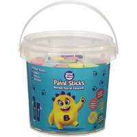 Little Brian Paint Sticks Bucket - 20 Assorted Colours