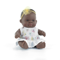 Miniland -  My Friends & Me African Girl Baby Doll 21cm