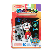 Paw Patrol Scratch Art Pad - Marshall