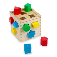 Melissa & Doug - Shape Sorting Cube Classic Toy