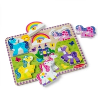 Melissa & Doug - Unicorn Chunky Puzzle