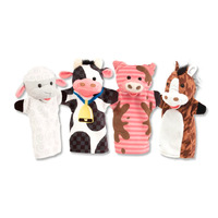 Melissa & Doug - Farm Friends Hand Puppets