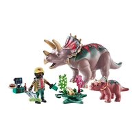 Playmobil - Dinos - Triceratops Family