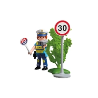 Playmobil - Police Officer with Speed Detector