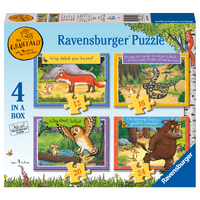The Gruffalo - Gruffalo and Friends! 4 in a Box Jigsaw Puzzles