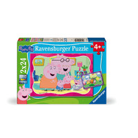 Peppa Pig - New Adventures 2 x 24 Piece Jigsaw Puzzles