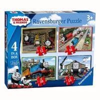 Thomas & Friends - Let's Get to Work! 4 In A Box Jigsaw Puzzles