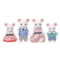 Sylvanian Families - Marshmallow Mouse Family