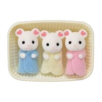 Sylvanian Families - Marshmallow Mouse Triplets