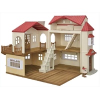 Sylvanian Families - Red Roof Country Home with Attic