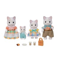 Sylvanian Families - Latte Cat Family