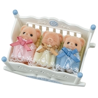 Sylvanian Families - Biscuit Bear Sleepy Triplets