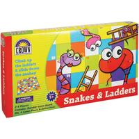 Classic Snakes and Ladders Board Game