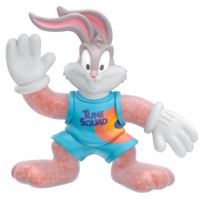 Space Jam Bugs Bunny Stretchy Goo Heroes Action Figure