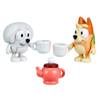 Bluey School Friends Tea Party with Lila & Bingo Figurines 2 Pack