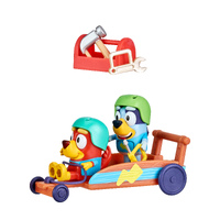 Bluey Rusty & Bluey's Go-Kart Vehicle Playset