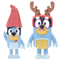 Bluey Figure 2 Pack Bluey & Bandit (Dad)