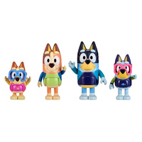 Bluey Beach Figure 4 Pack - Family Beach Day 