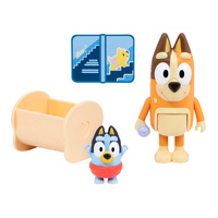 Bluey Figure 2 Pack - Baby Race