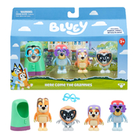 Bluey Figure 4 Pack - Here Come the Grannies