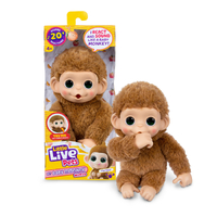 Little Live Pets - My Baby Monkey Minis - Pepi Peach