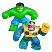 Heroes of Goo Jit Zu Marvel Versus Pack - Incredible Hulk vs Infinity Power Thanos