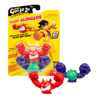 Heroes of Goo Jit Zu Meteor Madness Goo-Slingers 2 Pack - Blazagon vs Cacticus