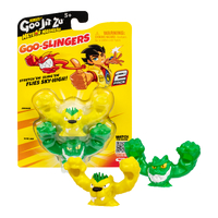 Heroes of Goo Jit Zu Meteor Madness Goo-Slingers 2 Pack - Jagooar vs Rock Jaw
