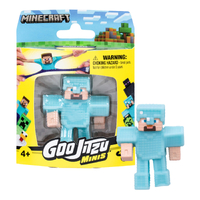 Goo Jit Zu Minecraft Minis S4 - Diamond Steve