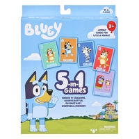 Bluey 5 in 1 Heeler Family Card Game