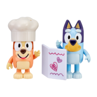 Fancy Restaurant: Bluey & Bingo Season 4 Mini Figurines 2 Pack