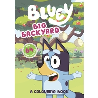 Bluey Big Backyard Colouring Book