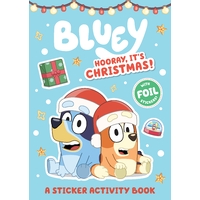 Bluey Hooray, It's Christmas! A Sticker Activity Book
