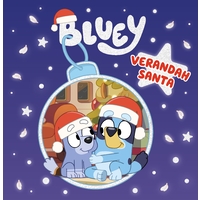 Bluey Verandah Santa A Christmas Book Hardcover