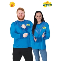 Blue Wiggle Adult Costume Top