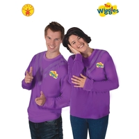 Purple Wiggle Adult Costume Top