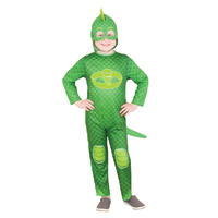 PJ Masks Gekko Glow in the Dark Costume Green Child Size 3-5