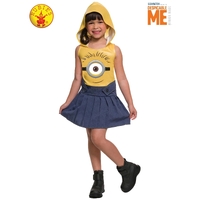 Despicable Me Minion Face Dress (Size For Age 4-6 Years)