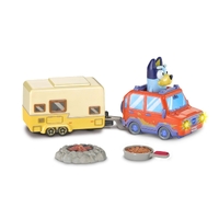 Bluey Toot-Toot Drivers Family Car & Caravan