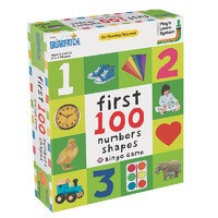First 100 Numbers Shapes Bingo