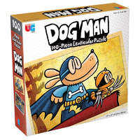 Dog Man Adventure 3D Lenticular Puzzle 100 Piece