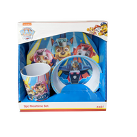 Paw Patrol 3 Piece Mealtime Set