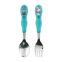 Paw Patrol 2pce Stainless Steel Cutlery Set