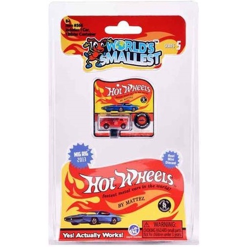 World's smallest hot wheels discount