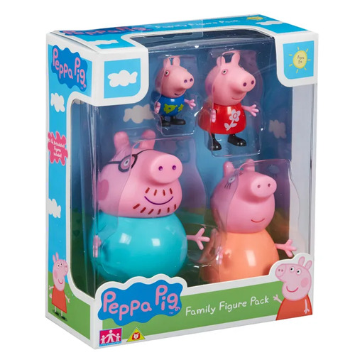 peppa pig family figures